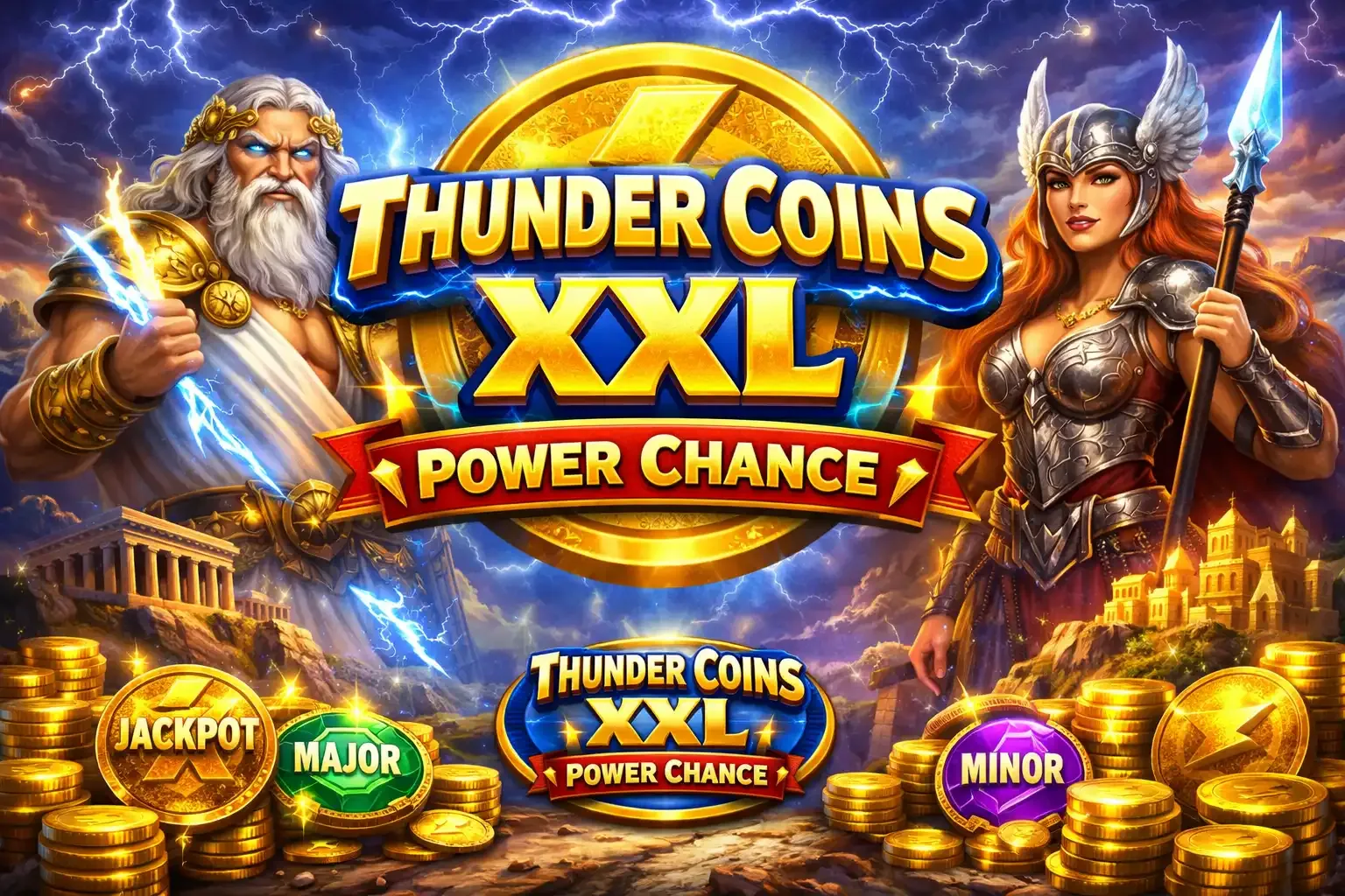 Power Chance koin temalı özel promosyonlar